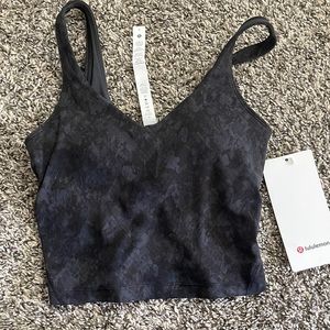 Lululemon Align Tank, Size 0, Snake skin pattern